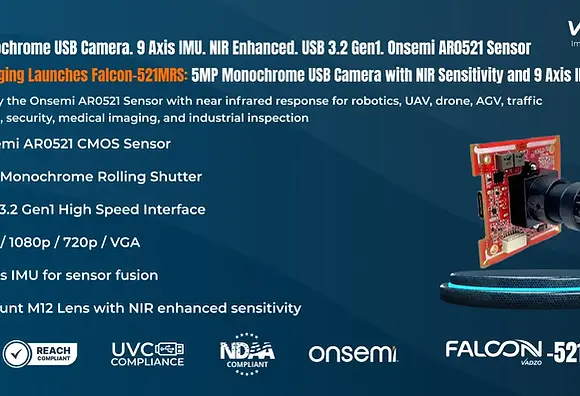 Vadzo Imaging Launches Falcon-521MRS